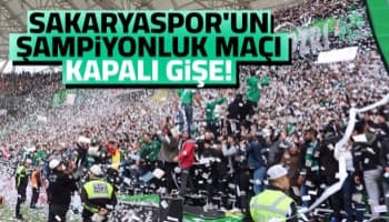 Turgutlu maçı kapalı gişe oynanacak