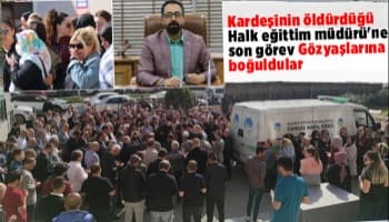 Halk Eğitim Müdürü Abdulvahit Uygar'a acı veda