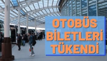 Bayram Öncesi Otobüs Biletleri Yüzde 70 Tükendi
