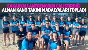 Sakaryalı antrenörün çalıştırdığı Alman takımı yarışlara damga vurdu
