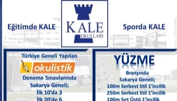 Kale Okulları Eğitim ve Sporda Zirvede