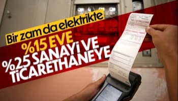Elektrik tarifelerine Haziran zammı
