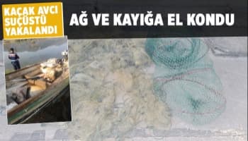 Kaçak avcıya suçüstü yapıldı