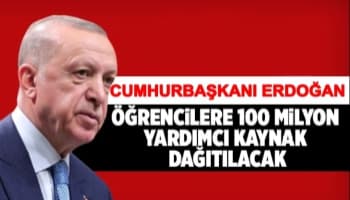 Öğrencilere 100 milyon yardımcı kaynak dağıtılacak