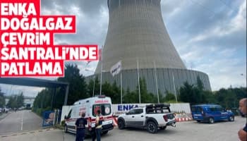 Doğalgaz santralindeki trafo patlaması korkuttu