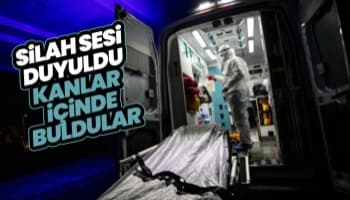 Silah sesi üzerine yaralı bulundu