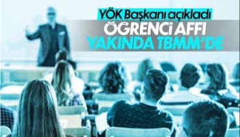 Öğrenci affı TBMM'nin gündemde