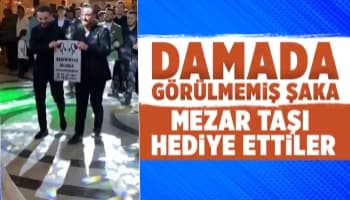 Damada şok hediye!