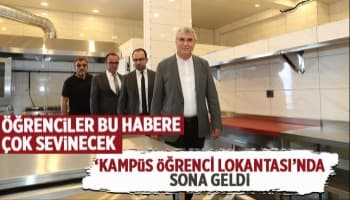 SAÜ Kampüs Öğrenci Lokantası’nda sona geldi