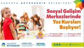 SGM’lerde yaz kursları başlıyor