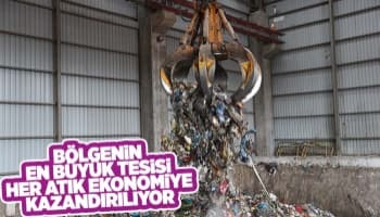 Büyükşehir, her atığı ekonomiye kazandırıyor