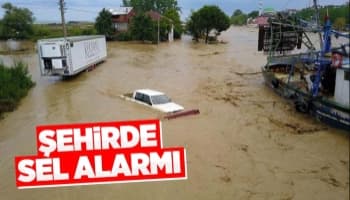 Sakarya'da sel alarmı