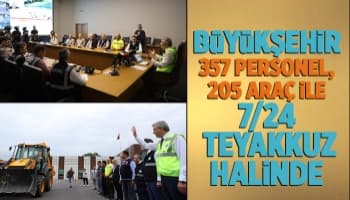 AKOM'da sel alarmı