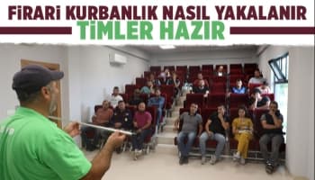 Kurban yakalama timleri hazır