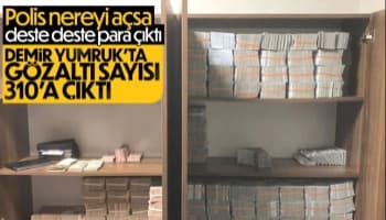 Demir Yumruk operasyonun detayları: 310 gözaltı