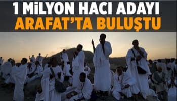 Salgın sonrası ilk kez hacı adayları Arafat’ta vakfeye duruyor