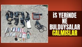Üç iş yeri hırsızı tutuklandı
