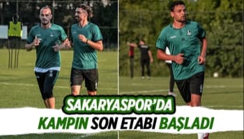 Sakaryaspor'da dördüncü etap çalışmaları başladı