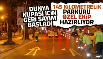 Dünya kupası için geri sayım başladı