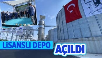 Sakarya'da tarım ürünleri lisanslı depo açıldı