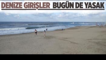 Karasu, Kocaali, Kaynarca'da denize girişler yasak
