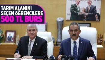 Sakarya’da tarım alanını seçen öğrencilere 500 TL burs
