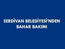 Serdivan Belediyesi'nden Bahar Bakımı