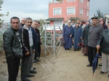 Maltepe Mahallesi'nde Baz İstasyonu Protestosu 