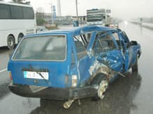 D-100 Karayolu'nda Kaza