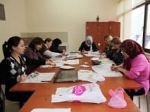 Kadınlar Çinicilik Kursuna Büyük İlgi Gösteriyor
