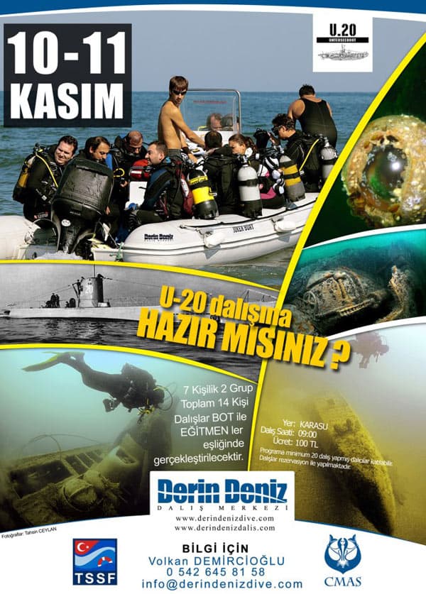 Karasu'daki U-20 Denizaltısı