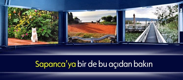 Sapanca'ya bir de böyle bakın
