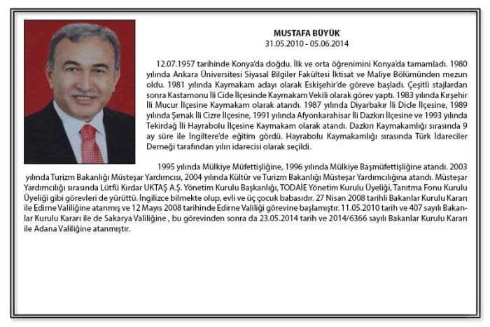 İşte Sakarya'da görev yapan valiler