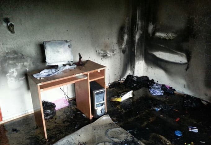 Kaynarca'da yangın paniği