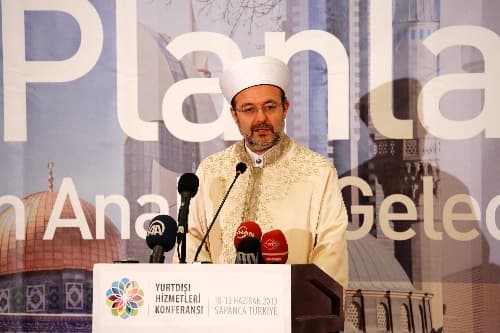 Diyanet İşleri Başkanı Sapanca'da konferans verdi