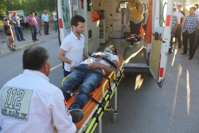 Kaynarca'da kaza: 2 yaralı