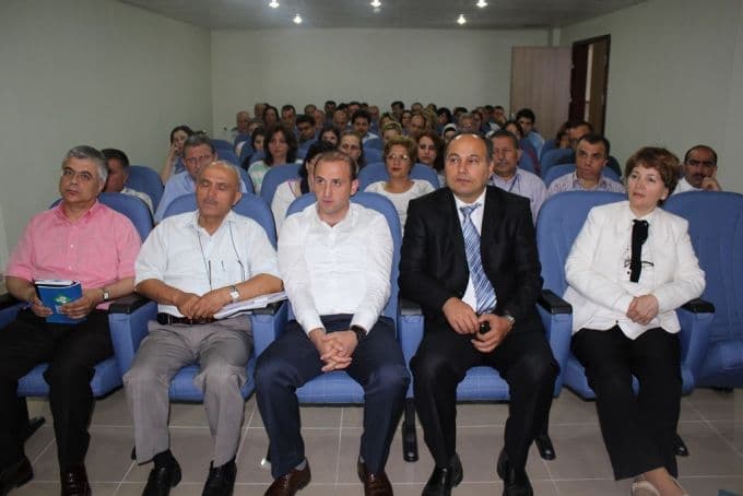Çalışanlara iş güvenliği eğitimi verildi