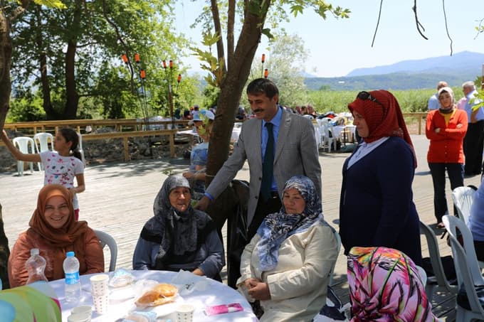 Bir yılın yorgunluğunu Gölpark'ta attılar