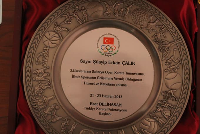 Sakarya Open Karate Turnuvası açılışı yapıldı