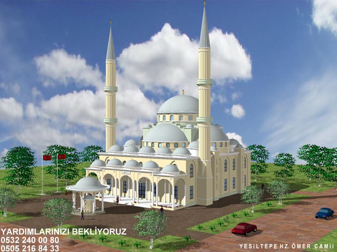 Hz. Ömer Camii için destek bekleniyor