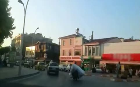 Bu görüntüler Adapazarı'ndan