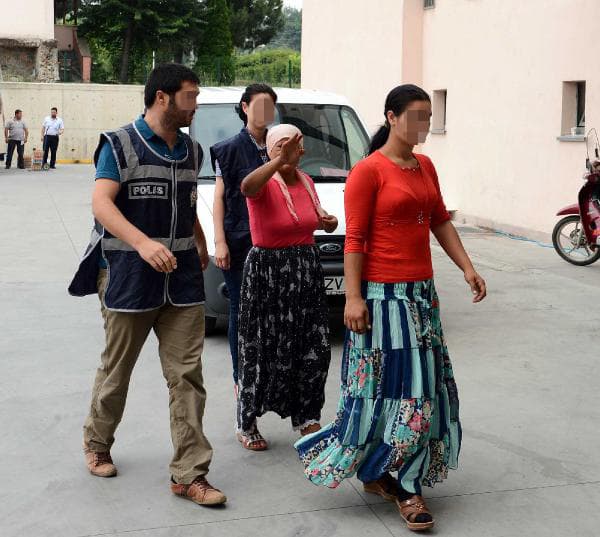 Zirai Aletler'de yankesici iki kadın yakalandı