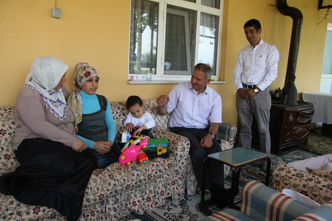 Başkan Dişli bir aileye umut oldu