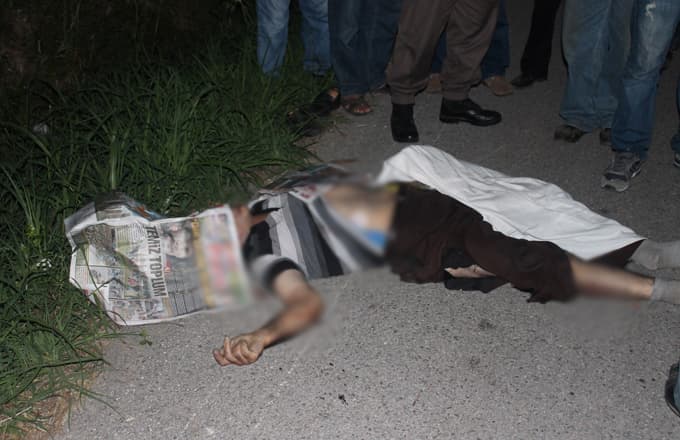 Çarptığı adamı kaza yerinde bırakıp kaçtı
