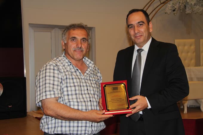 Ali inci, güvenlik görevlilerini ağırladı
