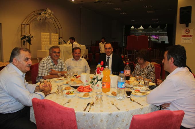 Ali inci, güvenlik görevlilerini ağırladı