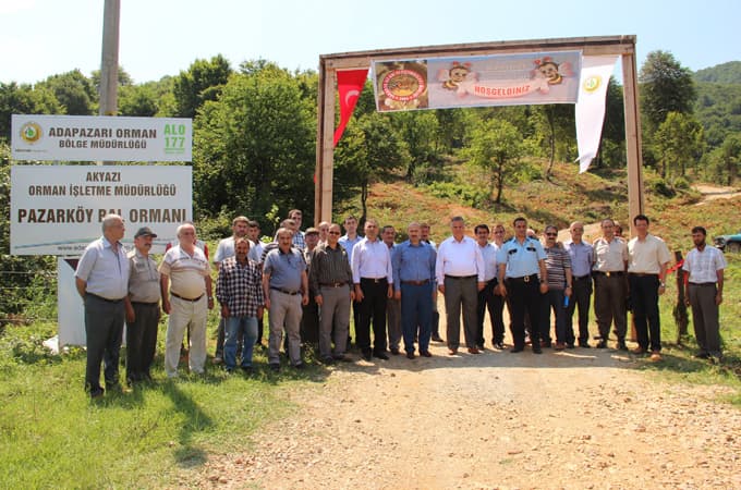 Akyazı'nın ilk bal ormanı açıldı