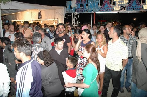 Lunaparkta kaza: 2 yaralı