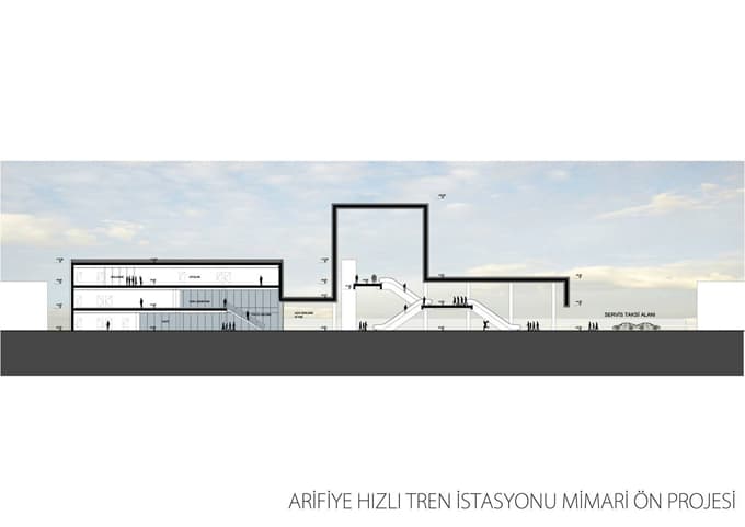 İşte Arifiye'nin yeni tren garı