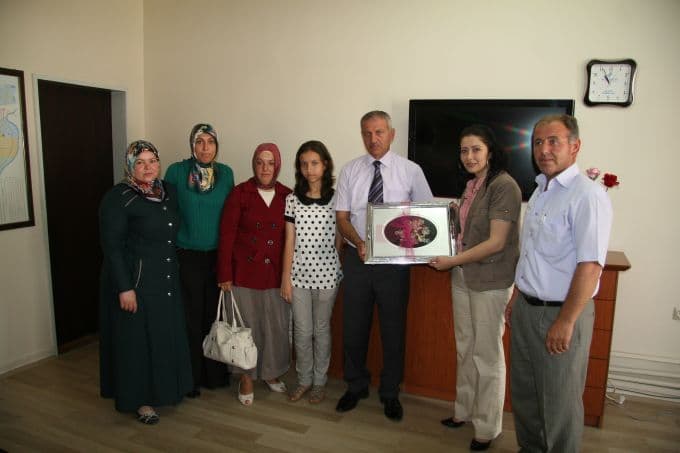 Kursiyerlerden, Başkan Dişli'ye destek teşekkürü